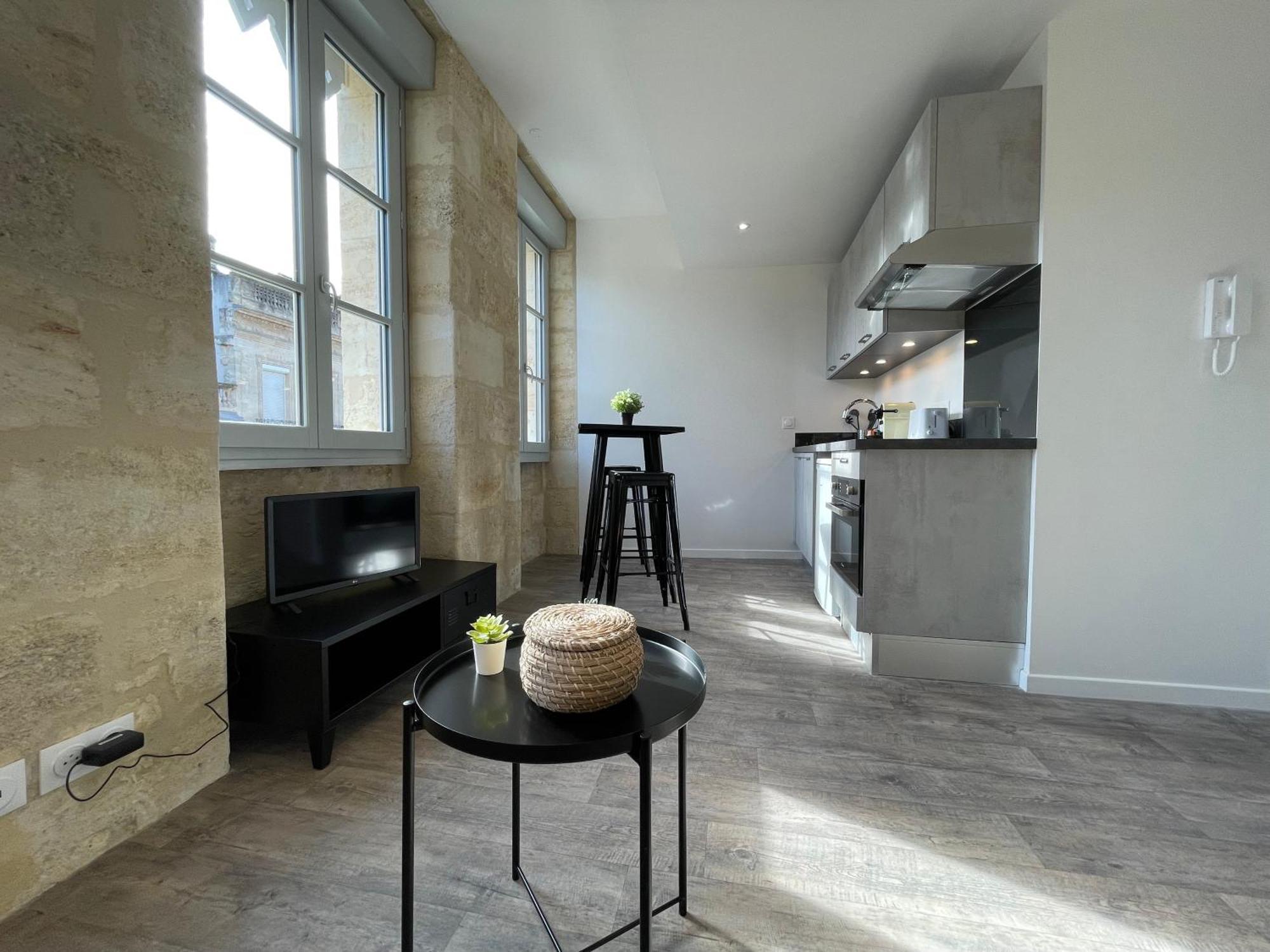 Studio Lumineux Avec Climatisation Pour 2 Personnes Bordeaux Exteriör bild