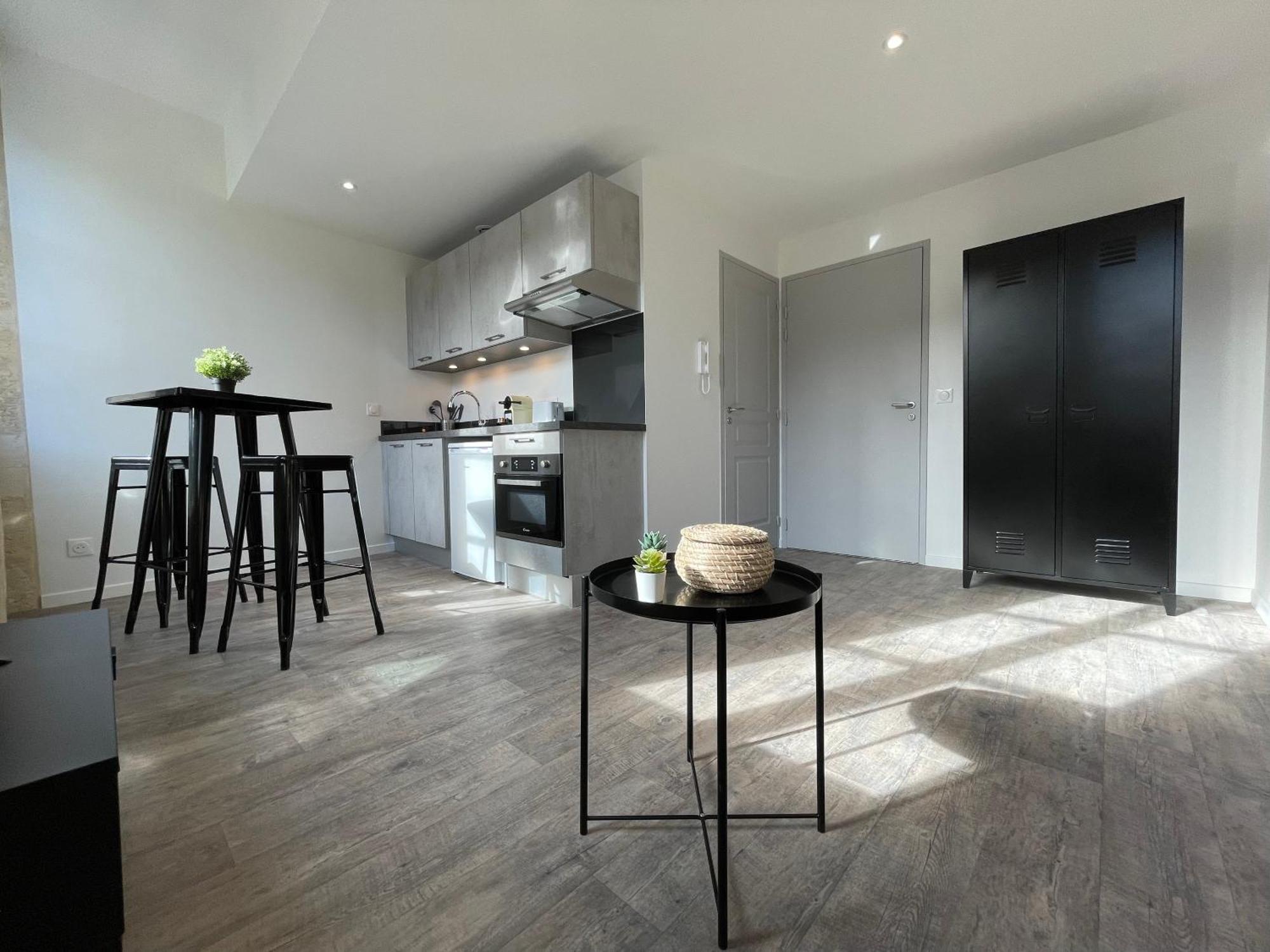 Studio Lumineux Avec Climatisation Pour 2 Personnes Bordeaux Exteriör bild